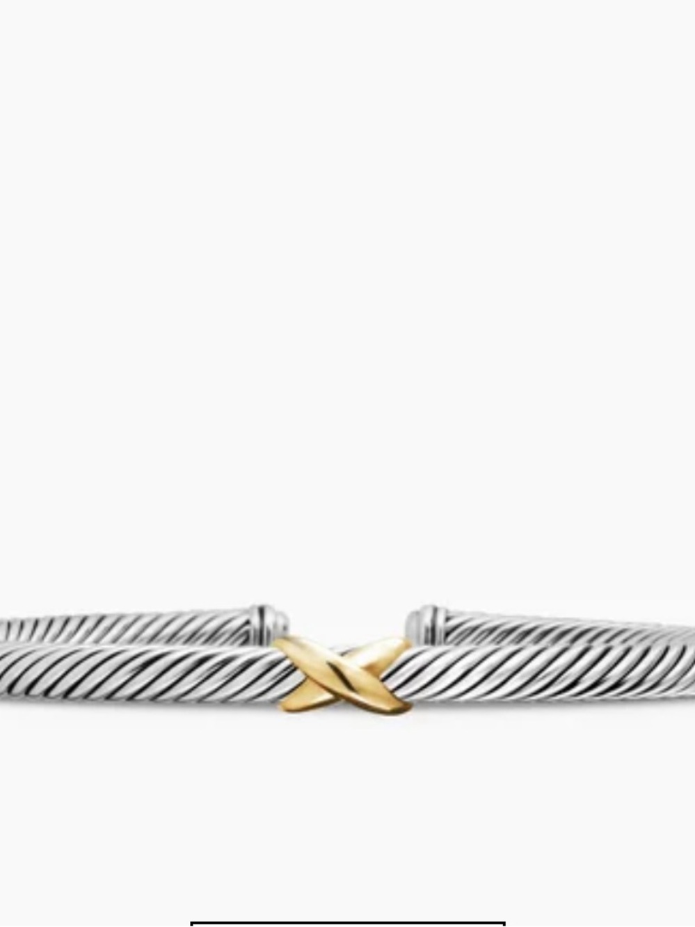 X CLASSIC CABLE STATION BRACELET